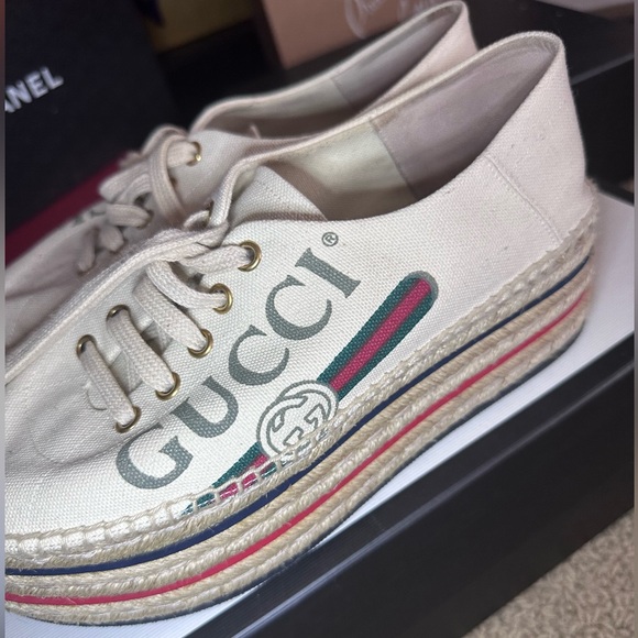 Gucci platform espadrilles - Picture 1 of 8